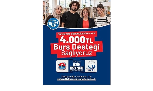Maltepe Belediyesi ve Süreyya Paşa Vakfı’ndan üniversite öğrencilerine büyük destek